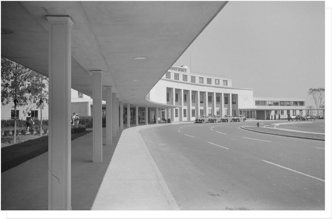 Opening Day of National Airport Front Facade